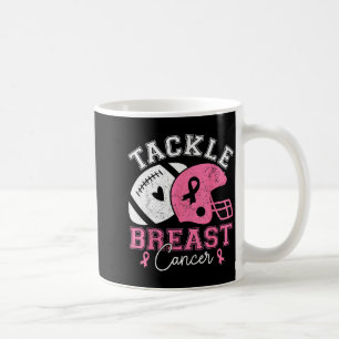 Mug Tackle Ruban Rose de Sensibilisation au Cancer du