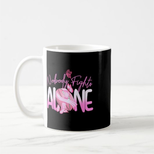 Mug Tackll Footll rose Ribbon Sensibilisation au cance (Gauche)