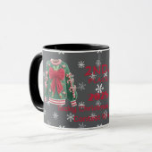 Mug Tacky Christmas Sweater 2nd. Place Contest Winner (Devant gauche)