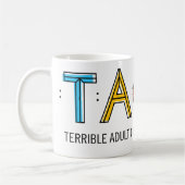 Mug TACO 11 oz - Blanc (Gauche)
