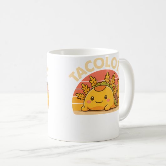 Mug Taco Axolotl Funny Axolotl Taco Lover For Adults (Devant droit)