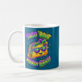 Mug Taco Bout Mardi Gras Fat Tuesday Funny Mexican Foo (Gauche)