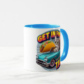 Mug Taco Cat Cruising (Devant droit)