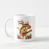 Mug Taco Fiesta mit Gitarre und hispanischem Flair (Gauche)