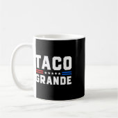 Mug Taco Grande - Funny Patriotic Allons Taco Tarif (Gauche)