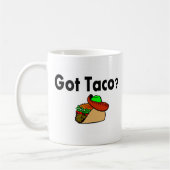 Mug Taco obtenu de taco (Gauche)