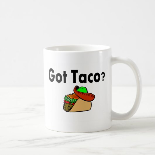 Mug Taco obtenu de taco (Droite)