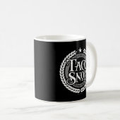 Mug Taco Snob - amant amusant du taco (Devant droit)