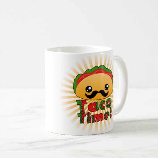 Mug Taco Time (Devant droit)