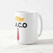Mug Taco Trump chasse toujours les poulets (Devant droit)