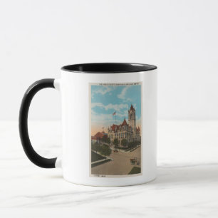 Mug Tacoma, WA - vue de palais de justice du comté de