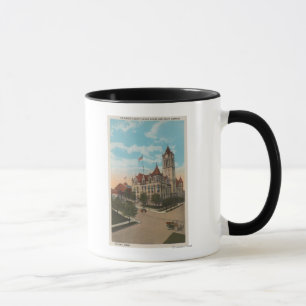 Mug Tacoma, WA - Vue du tribunal du comté de Pierce
