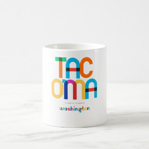 Mug Tacoma Washington milieu du XXe siècle, Art Pop,
