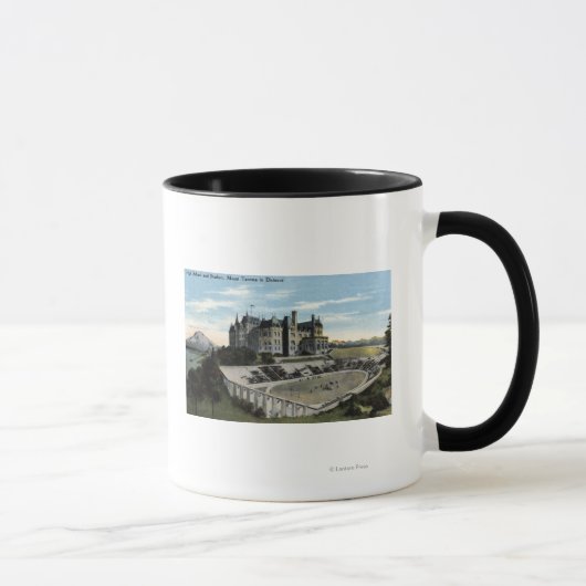 Mug Tacoma, Washington - Vue du lycée (Droite)