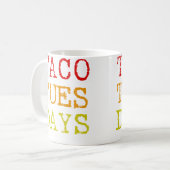 Mug Tacos du mardi (Devant gauche)
