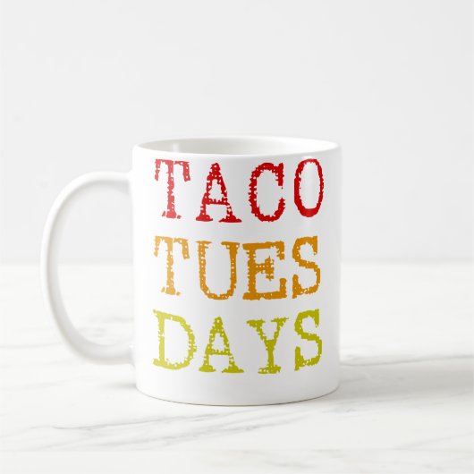 Mug Tacos du mardi (Gauche)