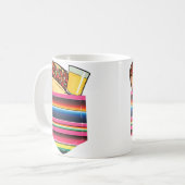 Mug Tacos Et Tequila Taco Pocket Serape (Devant gauche)