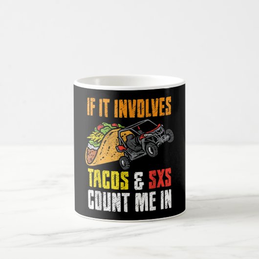 Mug Tacos & SxS Quatre Roues Quad Hors Route VTT (Centre)