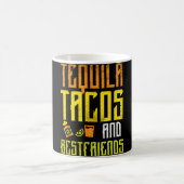 Mug Tacos Tequila Meilleurs Amis Drôle Boisson Cinco D (Centre)