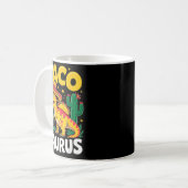 Mug Tacosaurus t-rex taco dinosaure (Devant gauche)