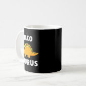 Mug Tacosaurus taco dinosaure t rex drôle cinco de may (Devant gauche)