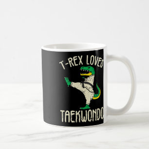 Mug Taekwondo et arts martiaux T-rex I pour fille de k