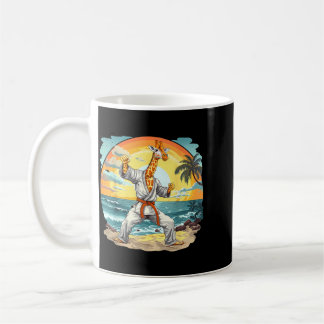 Mug Taekwondo Girafe Kickboxing Animal Jiu-Jitsu Kung