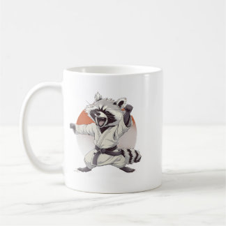 Mug Taekwondo Raccoon Kickboxing Animall Jiu-Jitsu