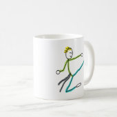 Mug Taekwondo Stickman (Devant droit)