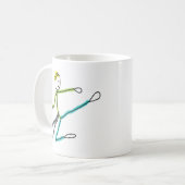Mug Taekwondo Stickman (Devant gauche)