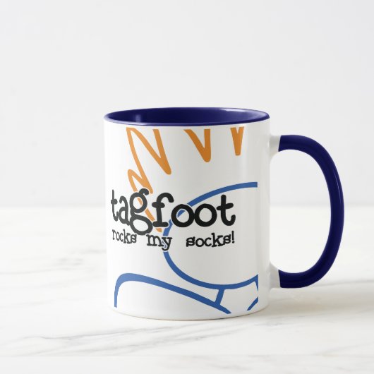 Mug tagfoot (muggie) (Droite)