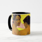 Mug Tahitians de Paul Gauguin trois (détail) (Devant gauche)