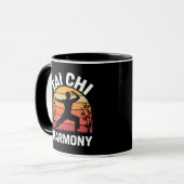 Mug Tai Chi Harmony – Sunset Silhouette (Devant gauche)