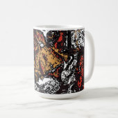 Mug Tai Chi Qigong Tiger Iconique PeintureDesign (Devant droit)