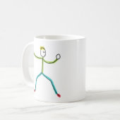 Mug Tai Chi Stickman (Devant gauche)