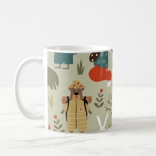 Mug Taiga Faune : Motif Vintage pour enfants