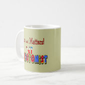 Mug Taille de la phlébotomie (Veine), important (Devant gauche)