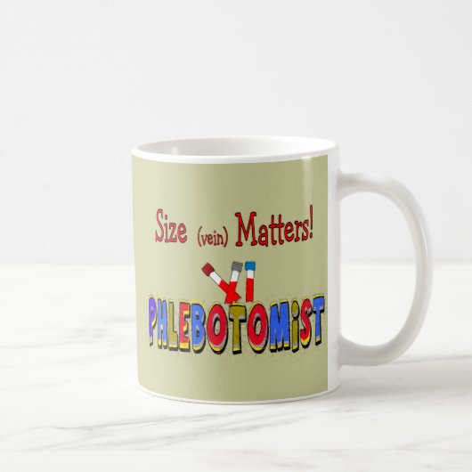 Mug Taille de la phlébotomie (Veine), important (Droite)