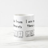 Mug Taille du nom de table périodique Labinot (Centre)
