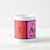 Mug Taille du nom de table périodique Stass (Centre)