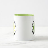 Mug Taille Moyenne Texte LIME VERT Combo 11oz Tennis P (Centre)