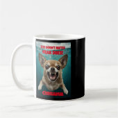Mug Taille ne ...la peur le fait! Autocollant (Gauche)