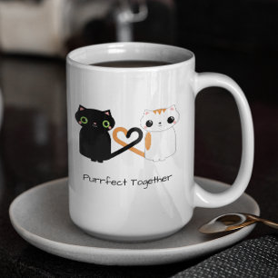 Mug Tails de coeur de Kitty Love