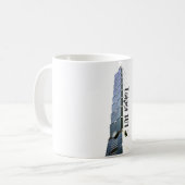 Mug Taipei 101 Bâtiment Voyage Souvenir (Devant gauche)