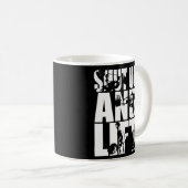 Mug Tais-Tête Et Ascenseur - Motivation De La Salle De (Devant droit)