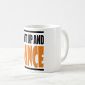 Mug Tais-Toi Et Danseuse Danseuse Dansant (Devant droit)