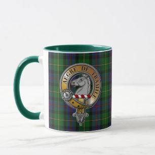 Mug Tait Tartan & Badge
