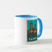 Mug Taïwan | Pagode Du Dragon Et Du Tigre (Devant droit)