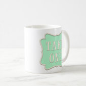 Mug "Take One" Fairytale Tea Party Pastel Green (Devant droit)