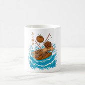 Mug Takoyaki dans la vague (Centre)